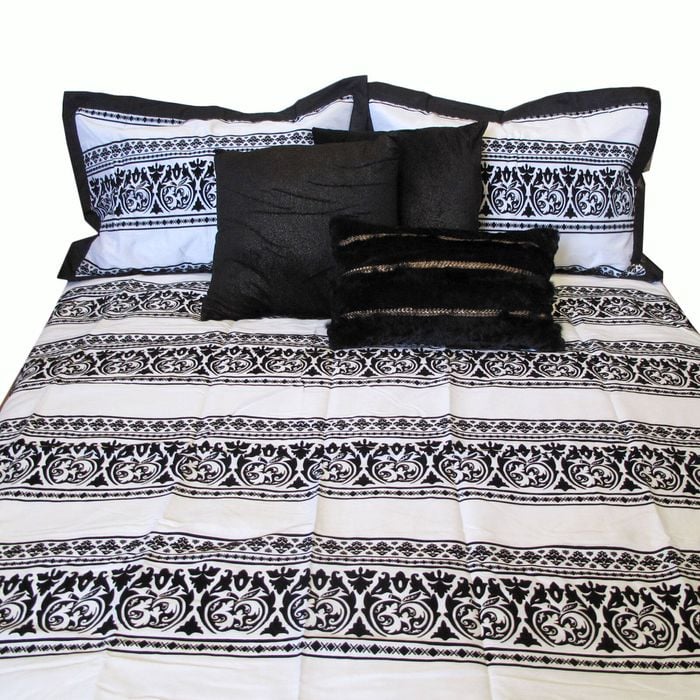 Bloomington 6 Pce Dahlia Quilt Cover Bed Pack Queen