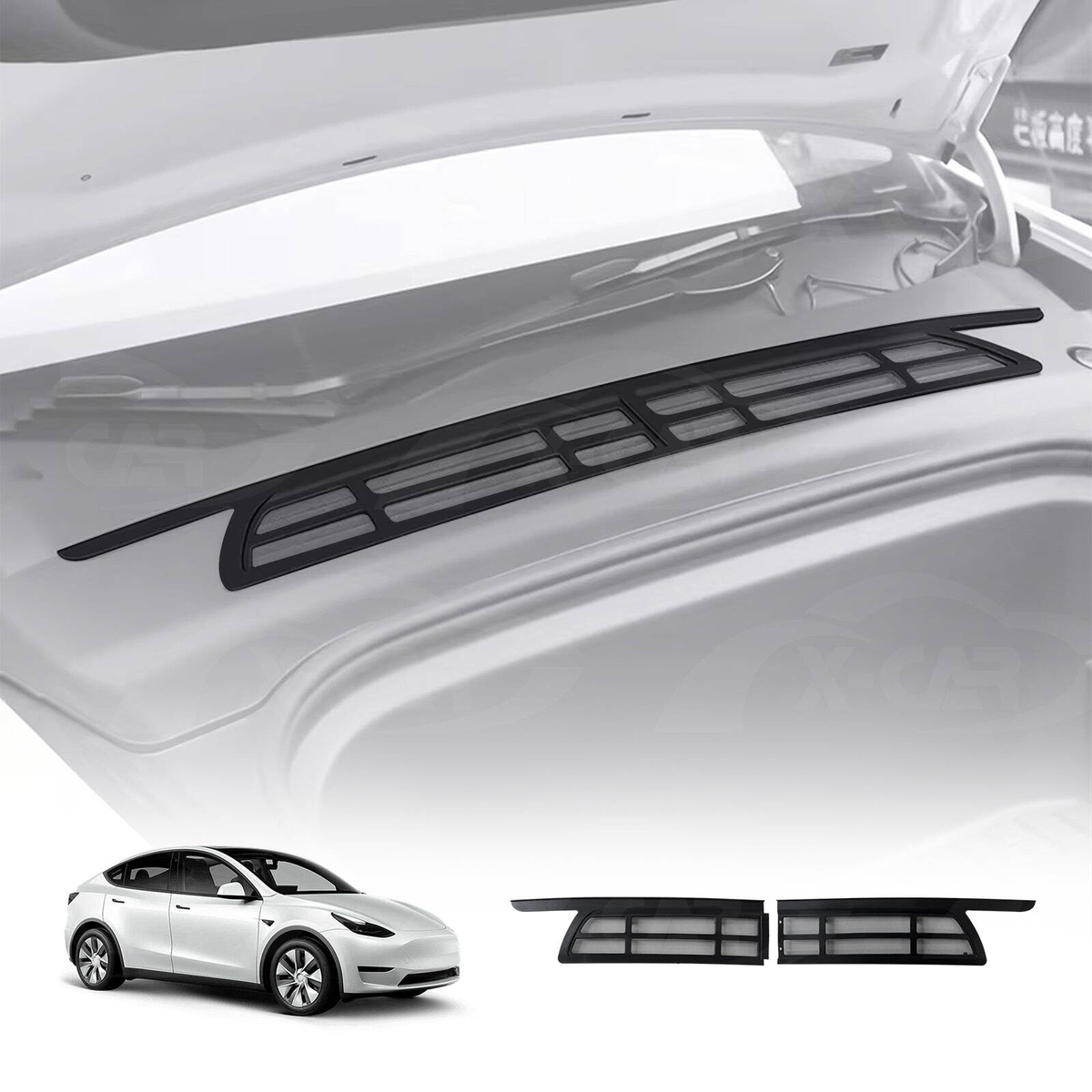 Tesla Model Y 2022-2025 Air Flow Intake Vent Grille Protection Inlet ...