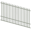 ProtectorAl 1201 - 2400 x 1500mm Pale Eucalypt Raked Up to 15º Batten Pool Fence Panel