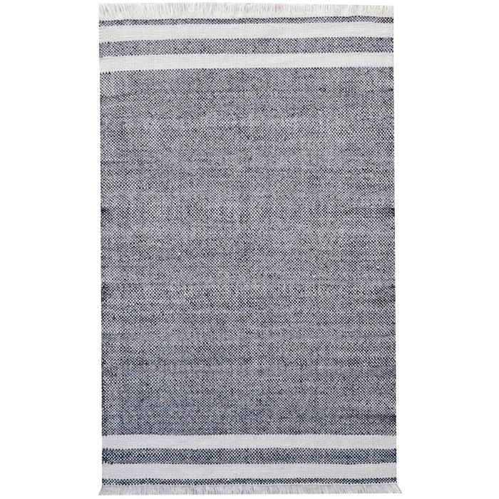 Handwoven Reversible Rug-Richmond 6360-Charcoal-160x230cm