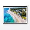 Clear Cottesloe Beach Australia   Print 100% Australian Made 120x90cm  (Poster)