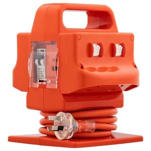 Arlec 10A 4 Outlet Heavy Duty Power Block with PD20W Fast Charging USB C