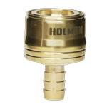 Holman 12mm Brass Barbed Connector