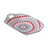 Lemon & Lime Moroccan Deco 27x18cm Ceramic Handled Platter - Assorted