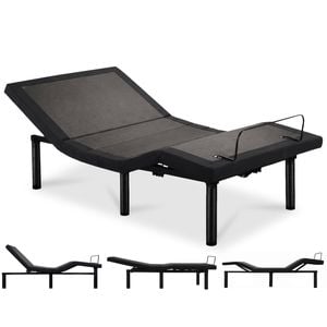 Therapedic Motion Adjustable Long Single Bed Base with Wireless Remote