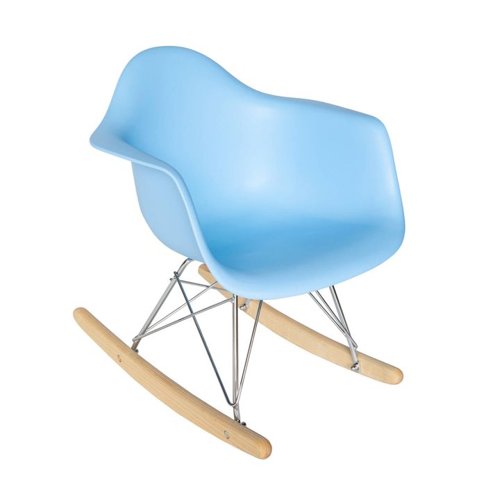 SK Designer Living | Replica Eames RAR Rocking Kids Toddler Children's Chair | Sky Blue
