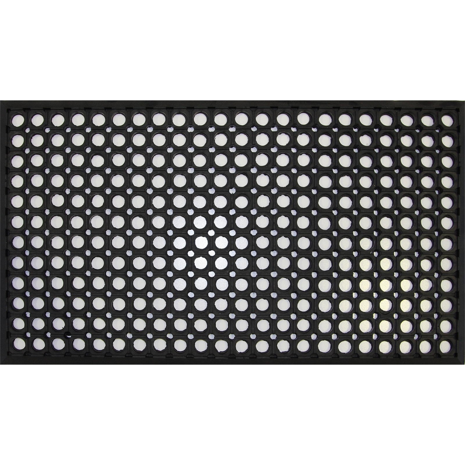 Bayliss 40 x 70cm Black Rubber Circle Mat Bunnings Australia