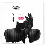 The Finishing Touch | 75 x 75cm Stretched Canvas Print
