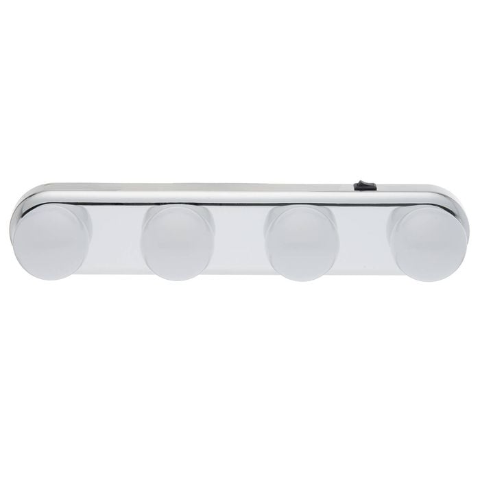 Arlec Chrome 4 Bulb Vanity Light