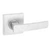 Gainsborough G2 Series Satin Chrome Angular Dummy Leverset Square Backplate