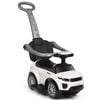 Costway Kids Ride On Push Car Sliding Walking Toy W/guardrails White
