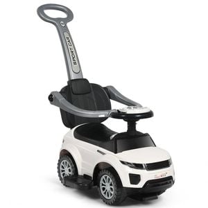 Costway Kids Ride On Push Car Sliding Walking Toy W/guardrails White