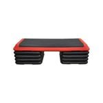 XL - Aerobic Step - 110cm*40cm Cardio Exercise Stepper - Red Stepper 8 Risers