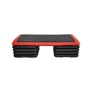 XL - Aerobic Step - 110cm*40cm Cardio Exercise Stepper - Red Stepper 8 Risers