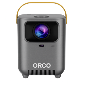 Veloreo Smart Mini Projector 8000 Lumens Android 11 Wi-Fi 6 Bluetooth Portable Projector with Auto Keystone (4K Supported)
