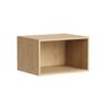 Kaboodle 360 x 400-499mm Honey Oak Customisable Microwave Open Shelf