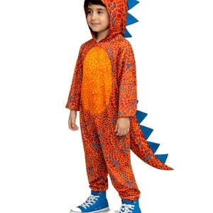 Mighty Red Dinosaur Child Costume - 3-4, Male