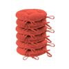 Harbour Housewares Round Dining Chair Seat Cushions - Pack Of 6