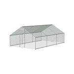 i.Pet Chicken Coop Cage 3x6x2m Galvanised Steel