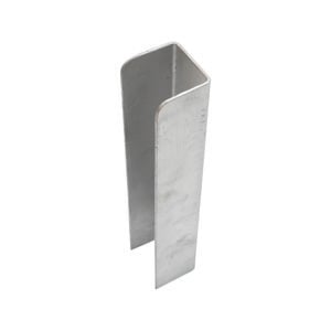 Ridgi 0.9m x 60mm x 60mm Galvanised Steel C End Post Upright Sleeper