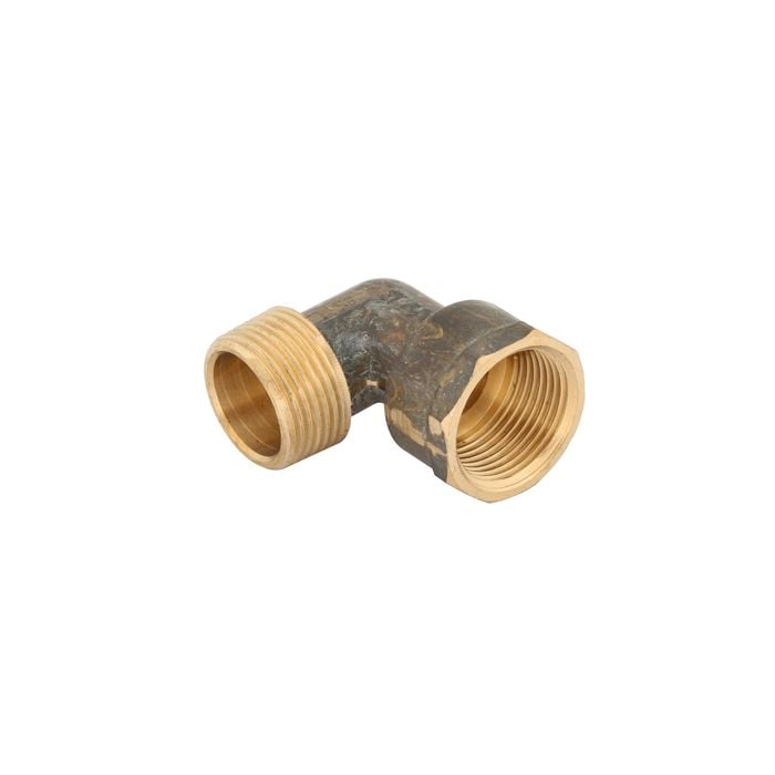 Kinetic 15mm Brass Male / Female Threaded Elbow