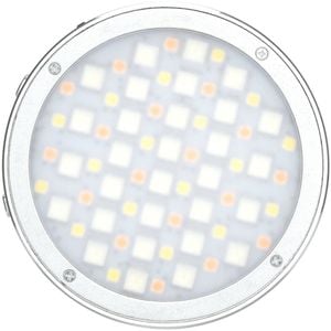 Godox R1 Round RGB LED Light - Silver