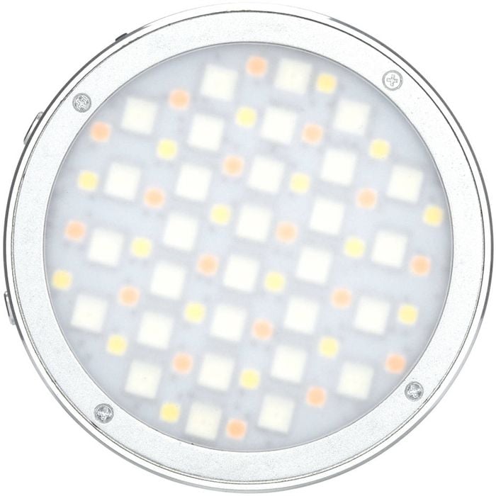 Godox R1 Round RGB LED Light - Silver