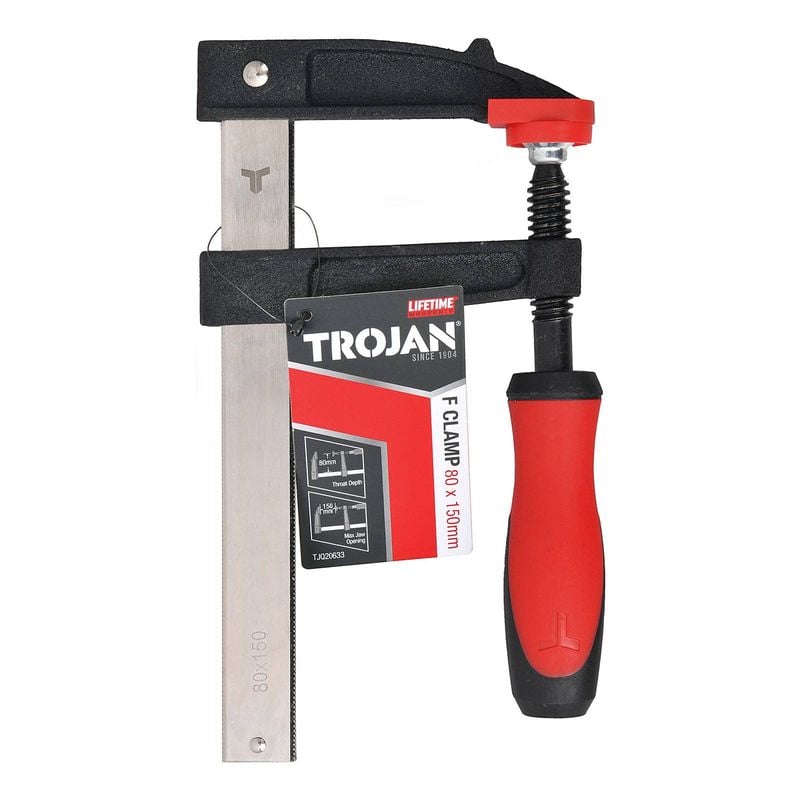 150 x 80mm F Clamp