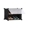 SOGA 2 Tier Shoe Rack Organizer Storage Stackable