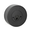 Lemaar Black Flat Round Double Cylinder Deadbolt