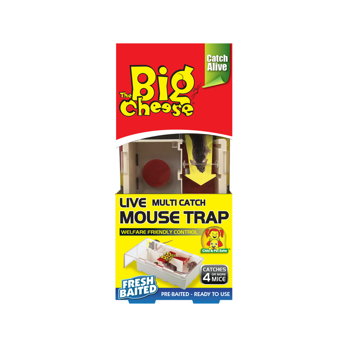 The Big Cheese Live Multi Catch Mouse Trap