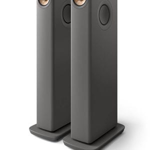 KEF LS60 Wireless Hifi Speakers (Titanium Grey)