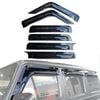 AUSGO Wide-Profile Weather Shields for Mercedes-Benz G-Class 2018-Onwards Weathershields Window Visors Wind Deflectors