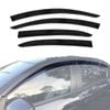 AUSGO Injection Weather Shields for Mazda 2 2014-Onwards Weathershields Window Visors Wind Deflectors