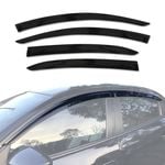 AUSGO Injection Weather Shields for Mazda 2 2014-Onwards Weathershields Window Visors Wind Deflectors