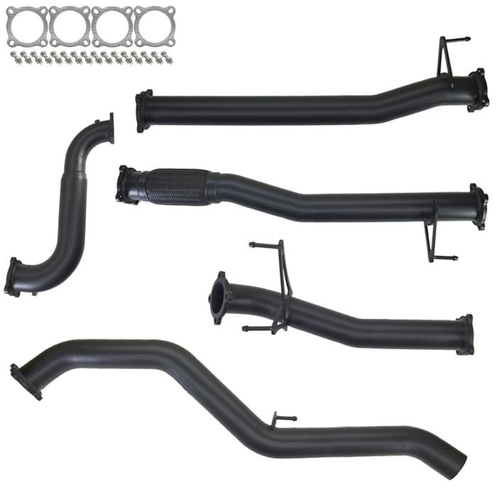 Ignite Exhausts Turbo Back For Isuzu D-max 3l 3" No Cat With Pipe 409 Stainless Steel