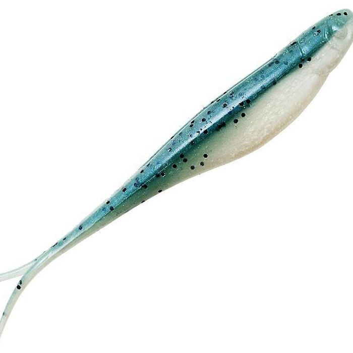 ZMan Scented Jerk ShadZ 5" Soft Plastic Fishing Lure #Nuked Pilchard Glow