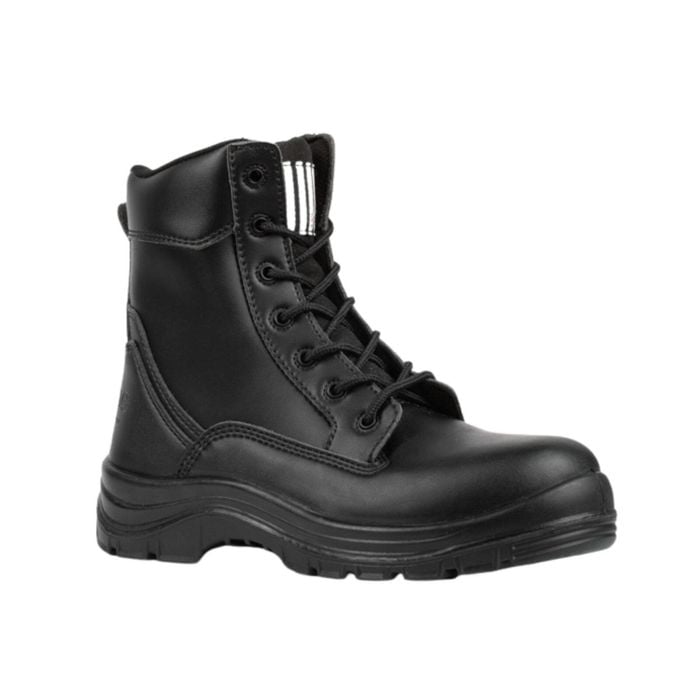 shewear Considers Vegan Black Womens Safety Workboots - Size 9/40