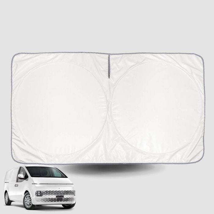 Windscreen Sun Shade for Hyundai® Staria 2021-Current Universal Fit Window Visor UV Block XL