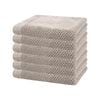 Angove 6pack Face Washer 33x33cm Pebble