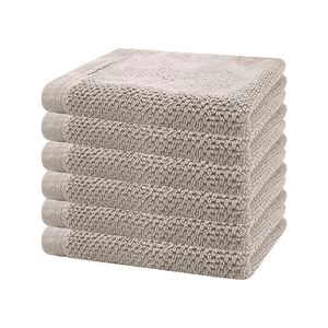 Angove 6pack Face Washer 33x33cm Pebble