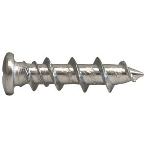 Macsim 50mm Zinc Plated Square Anchor Wall Grab - 20 Pack