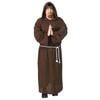 Adult Monk Medieval Costume S Priest Hooded Robe Friar Fancy Dress Halloween