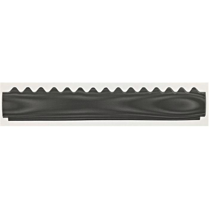 Gutterguard Gumleaf 2mm Hole size for Corrugated Roof Woodland Grey 1200mm Long