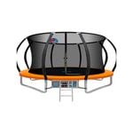 Everfit 14ft Trampoline for Kids Orange