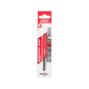 Diablo 3 x 100mm Red Granite Speedemon Drill Bit
