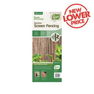Scape 1.0 x 3.0m Bamboo Screen - 1m