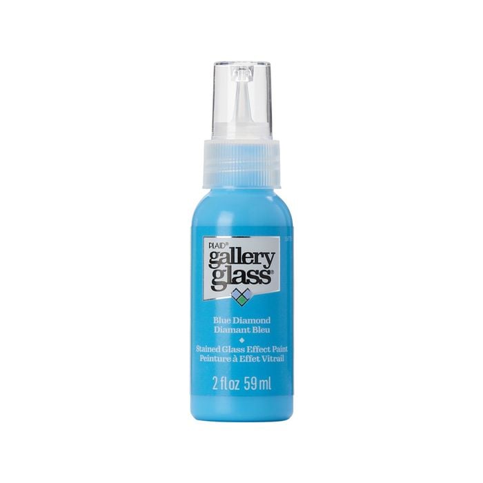 Plaid 59ml Blue Diamond Gallery Glass Paint