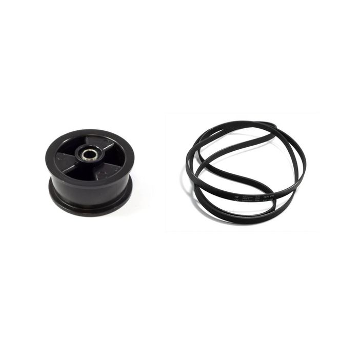 Dryer Pulley Idler + Drive Belt Complete Set 0197300040+140056254018, suits Electrolux