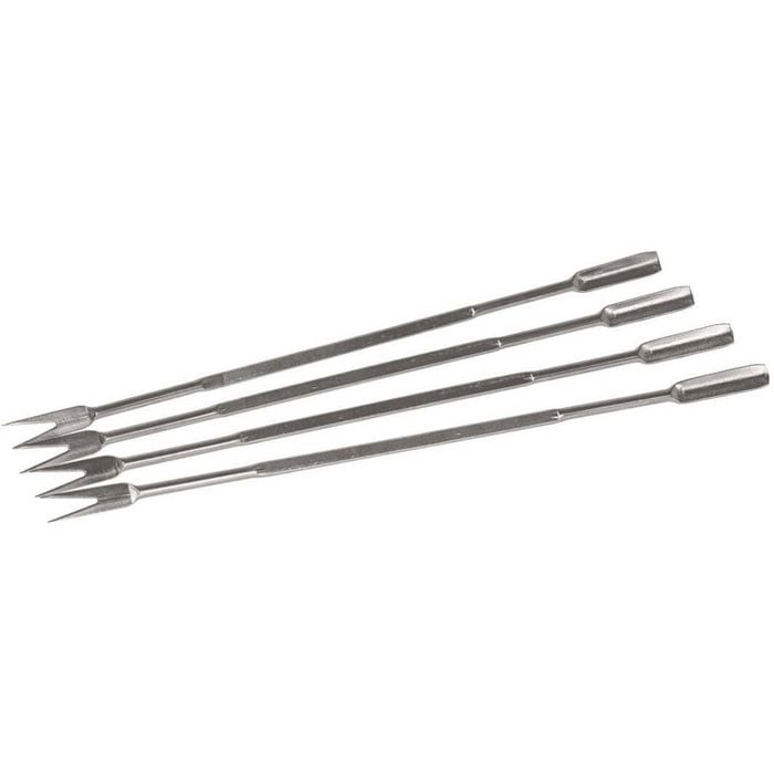 4pc Avanti Stainless Steel Seafood Forks Lobster/Crab Spade Picker Utensil Set
